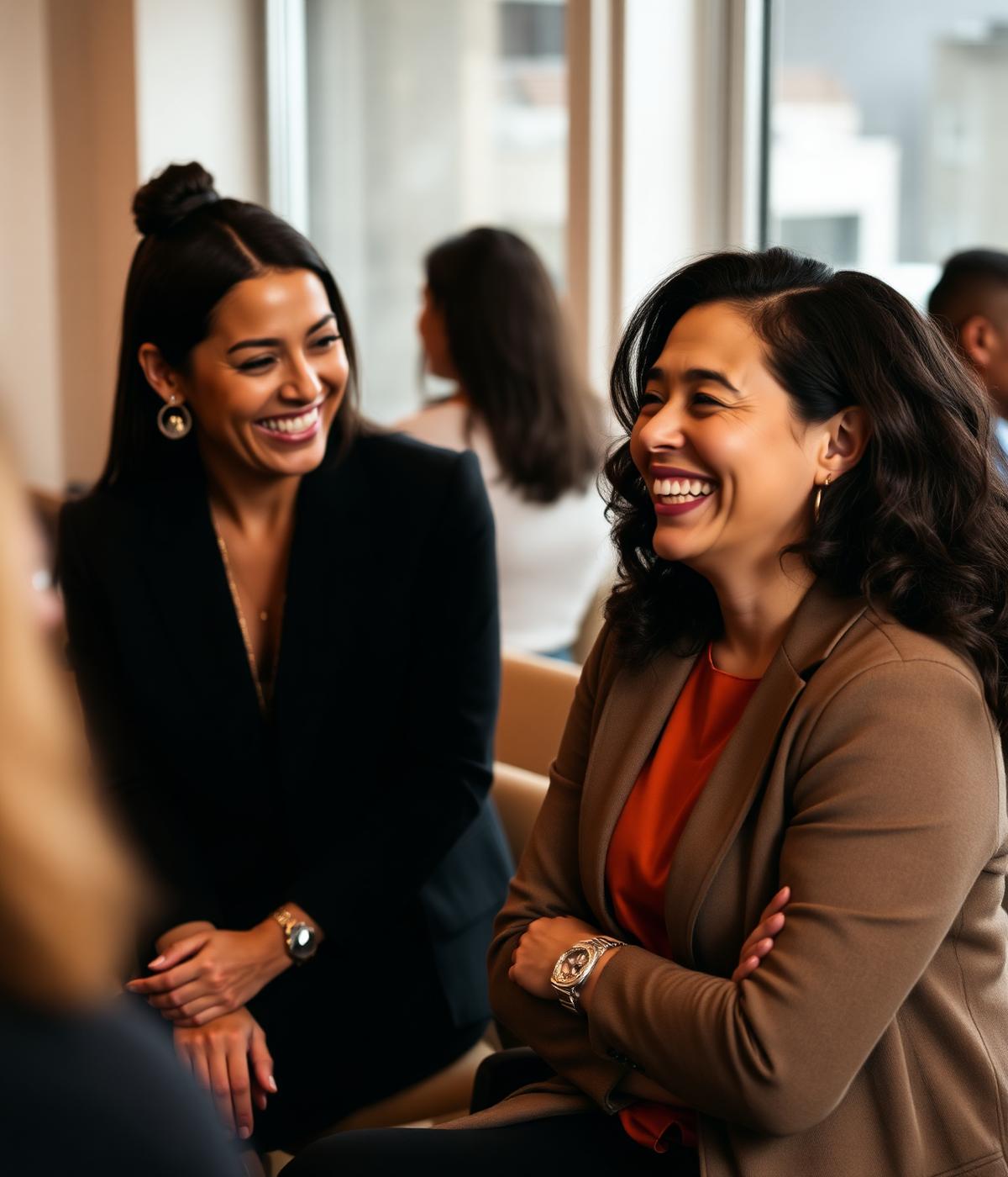 Leaders in genuine conversation during a Pelai workshop
